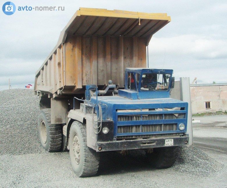 Автосамосвал белаз-7523