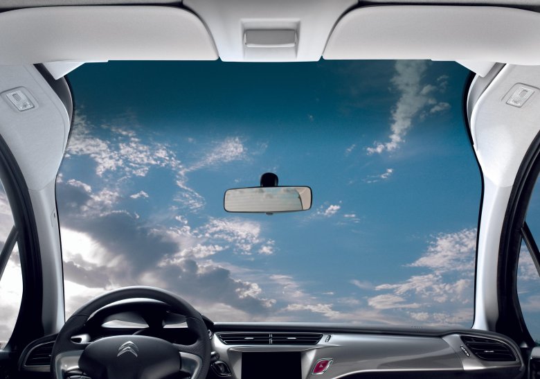 Ситроен с3 с панорамной крышей