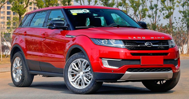 Китайский ленд ровер эвок