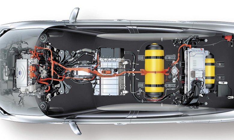 Toyota mirai водородный двигатель