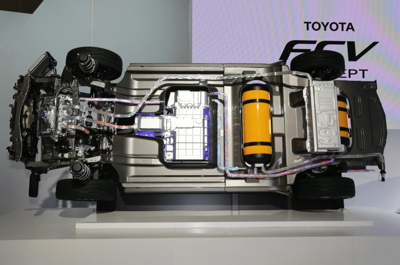 Fuel cell toyota mirai