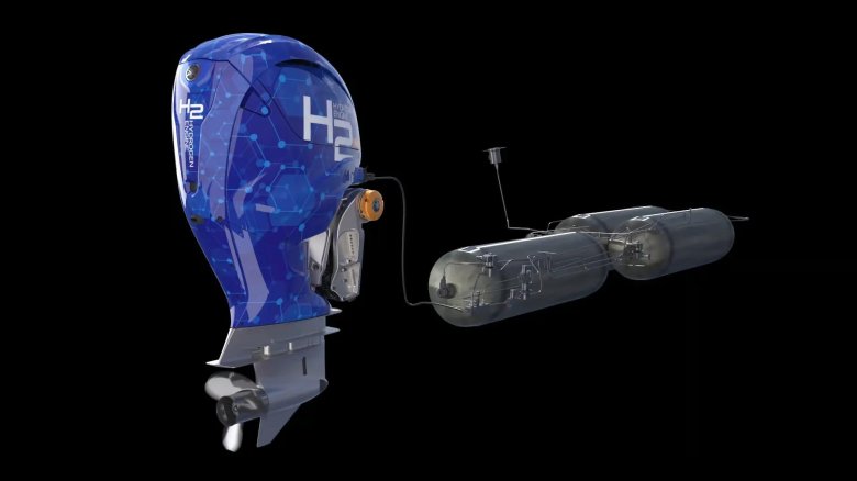 Подвесной лодочный мотор