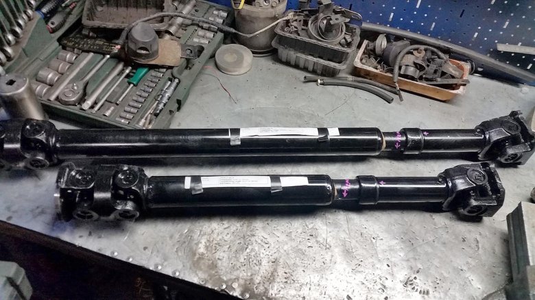 Передний кардан