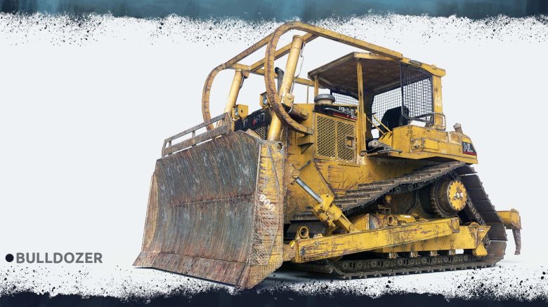 Бульдозер катерпиллер