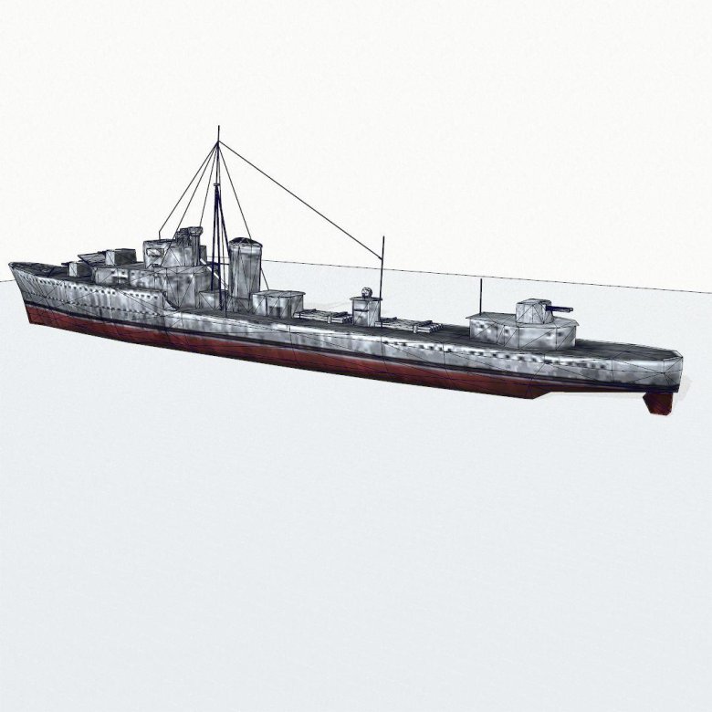 Эсминец hydra 1935