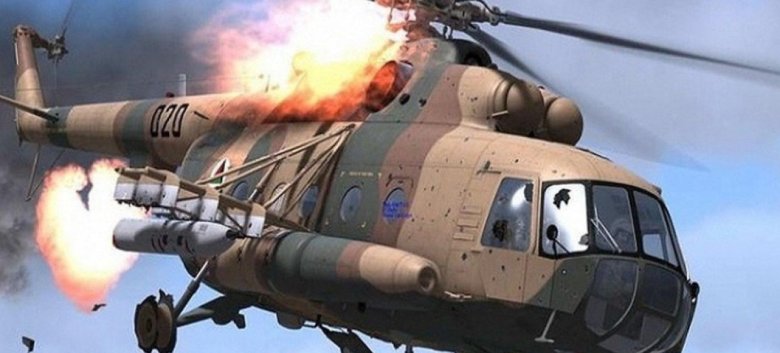 Военный вертолет ми 8