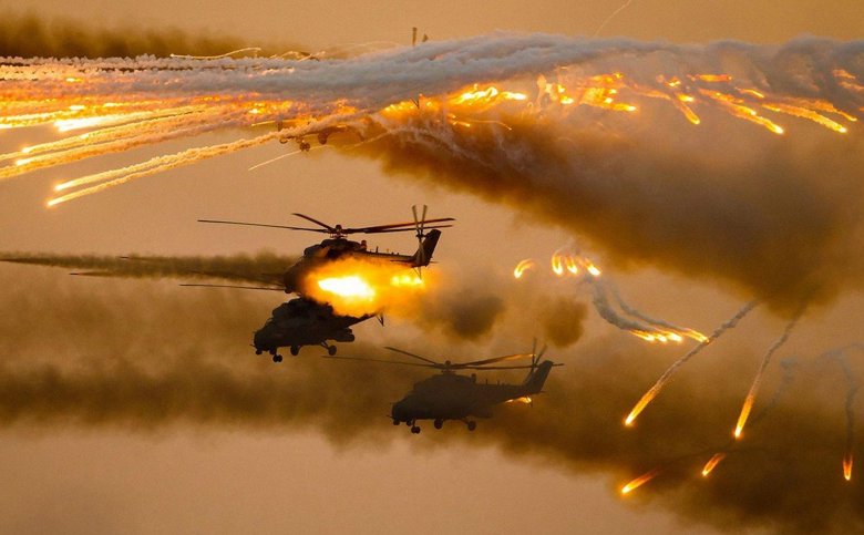 Вертолет боевой