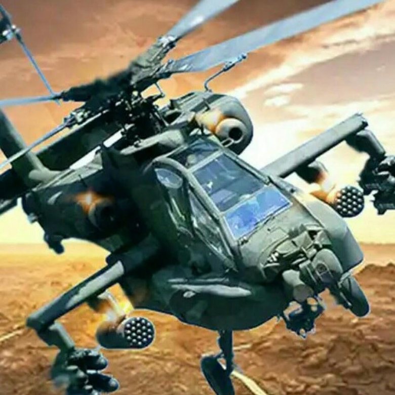 Ганшип вертолет