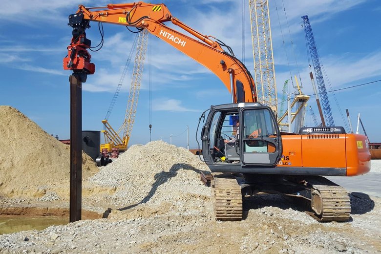 Вибропогружатель impulse vp350r