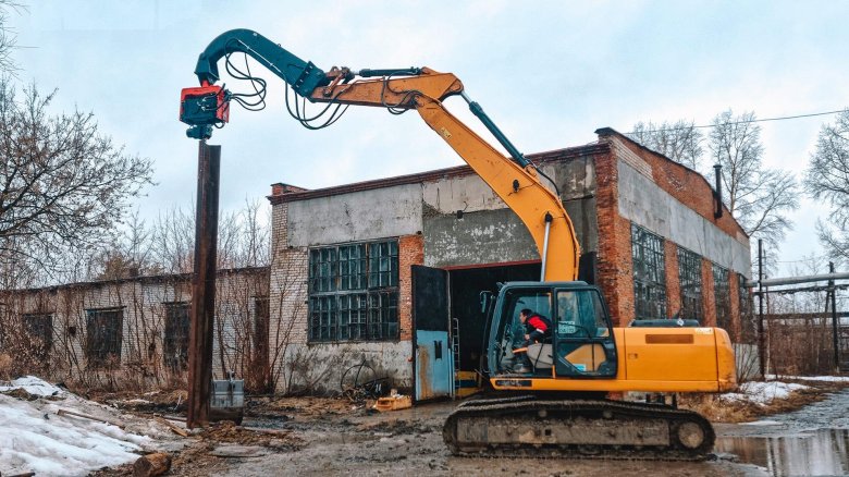 Вибропогружатель delta vm760r