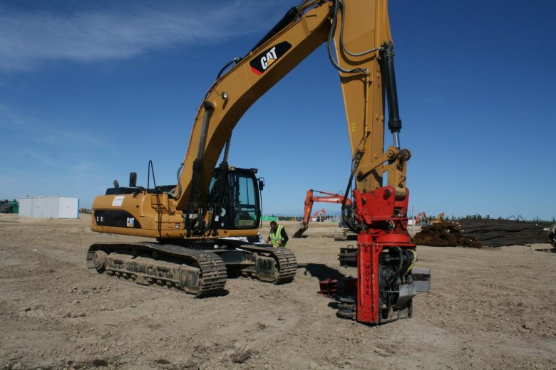 Вибропогружатель movax sp70f4-2cflon.