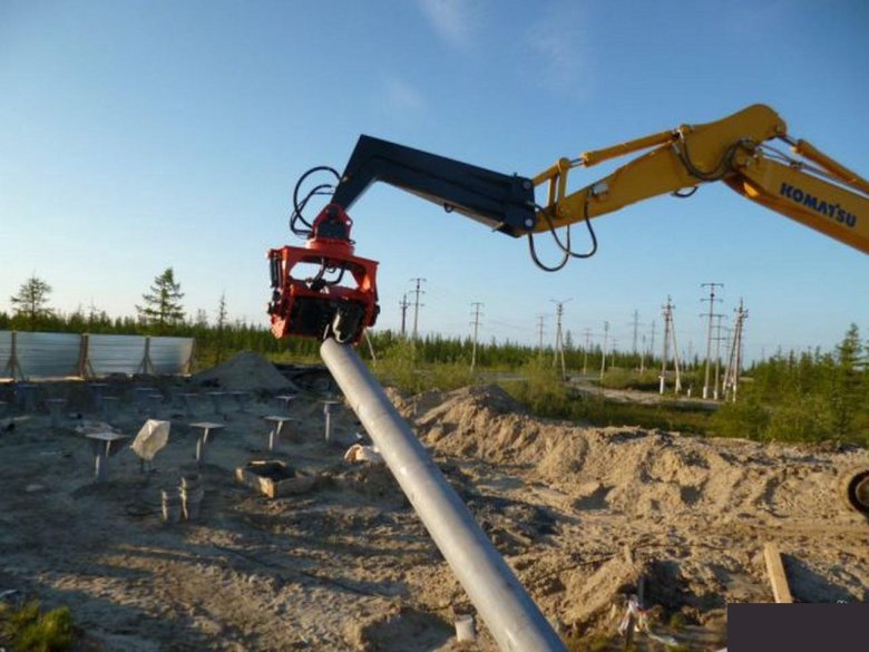 Dpd600t вибропогружатель