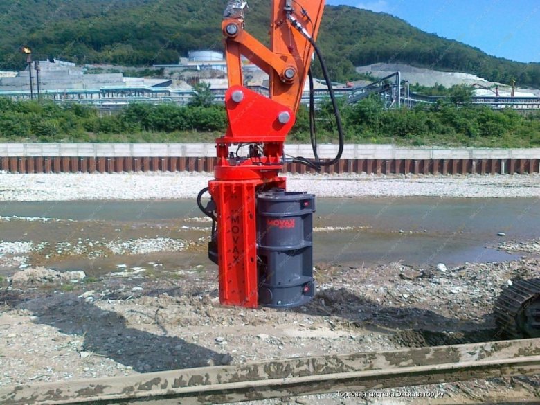 Вибропогружатель мовакс 80