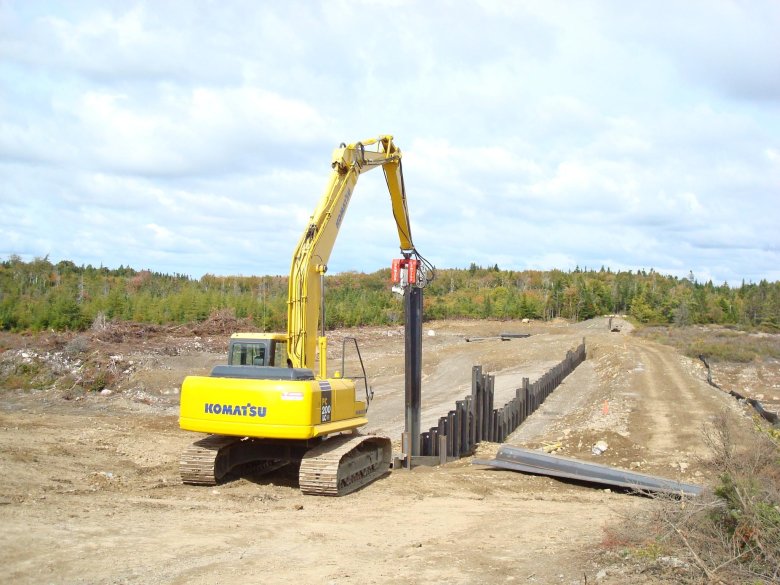 Вибропогружатель movax sph 80