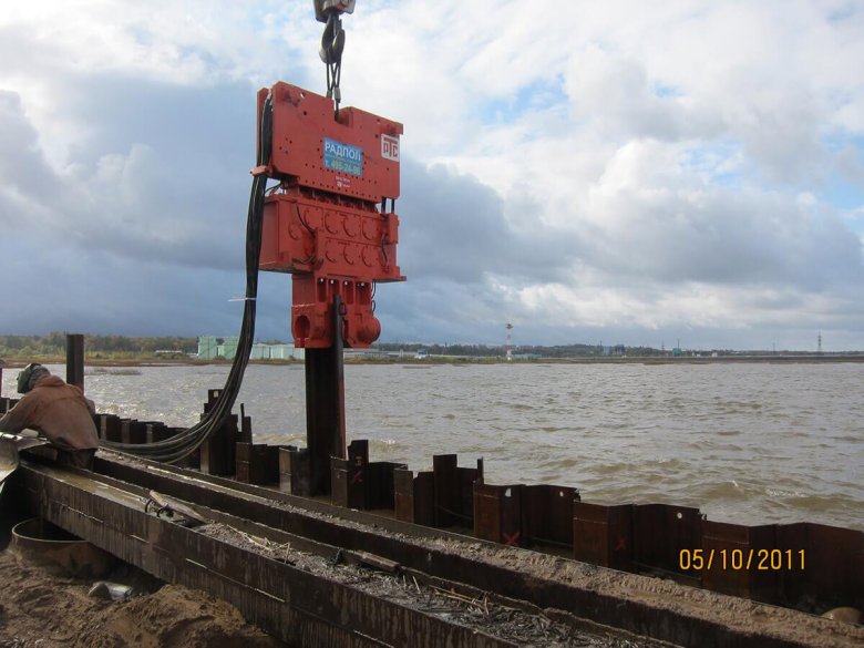 Кондуктор для шпунта ларсен