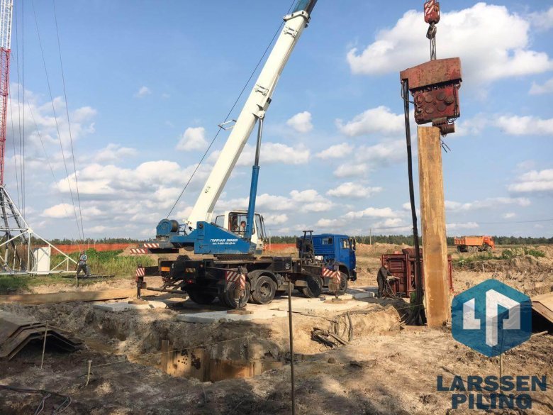 Шпунт ларсена забивка