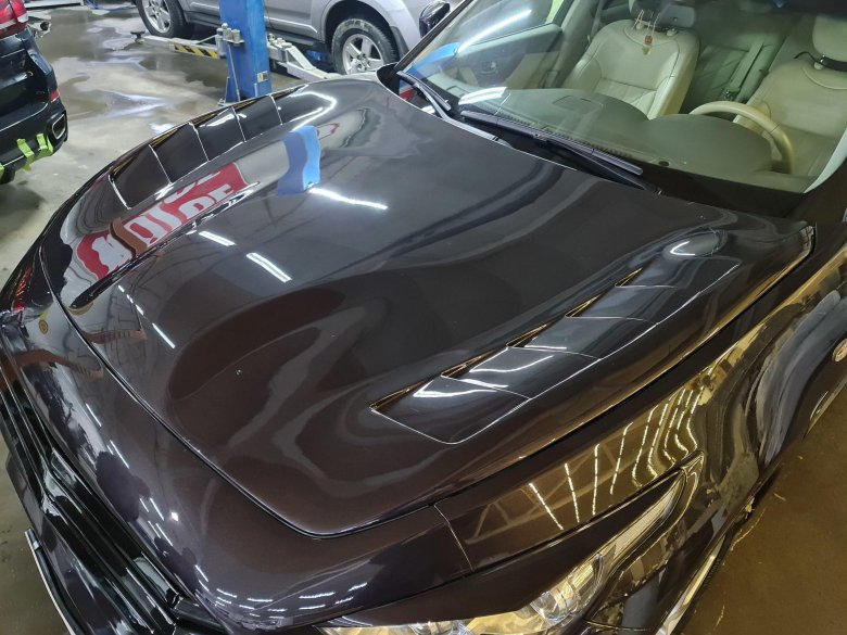 Жабры на капот инфинити