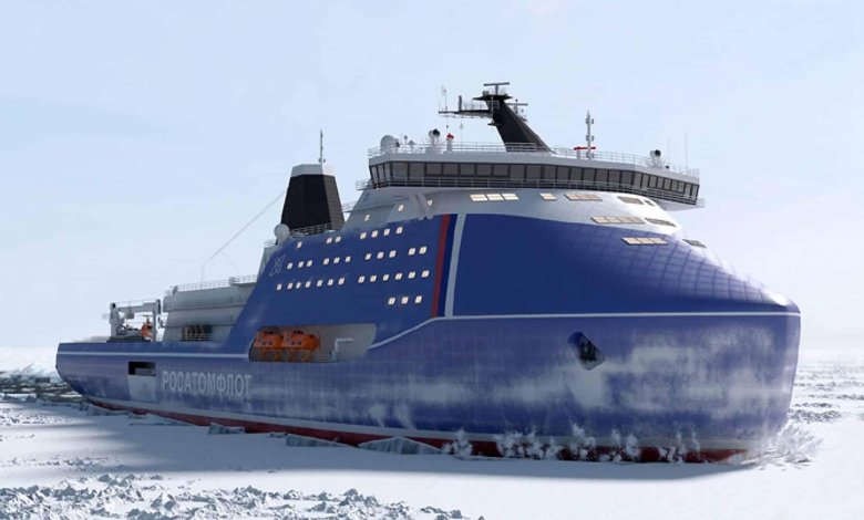 Атомный ледокол лидер