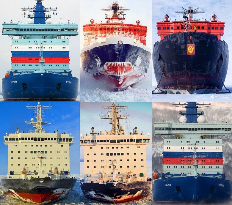 Россия атомный ледокол