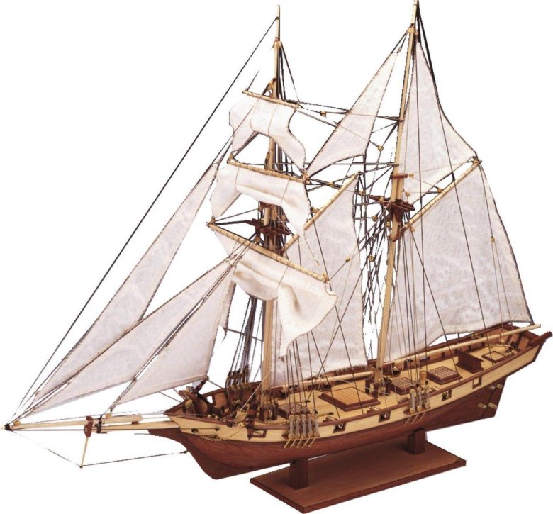 Шхуна альбатрос модель