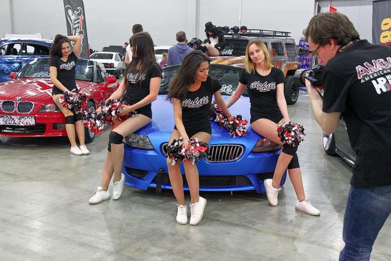 Royal auto show 2016 девушки