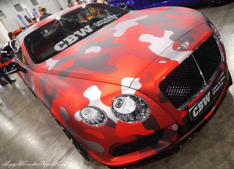 Бентли континенталь gt винил