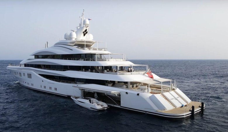 Яхта lurssen lady lara