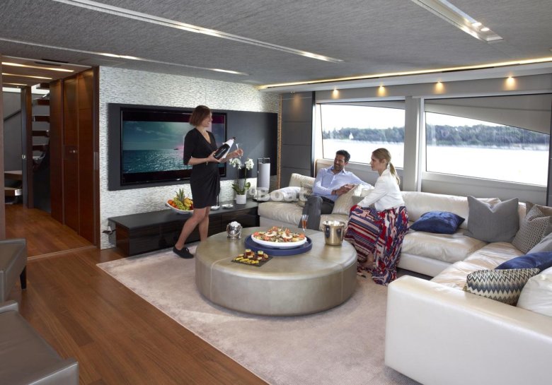 Яхта интерьер