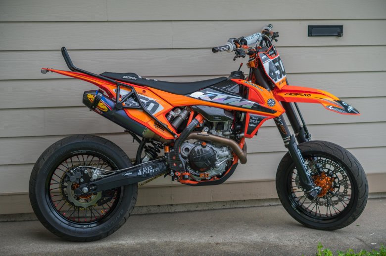 Ктм супермото стант