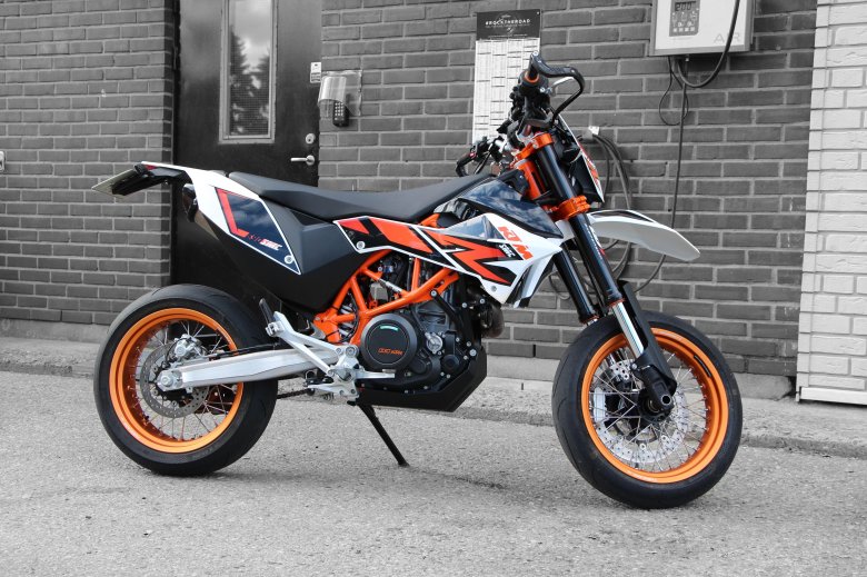 Мотард ктм 690