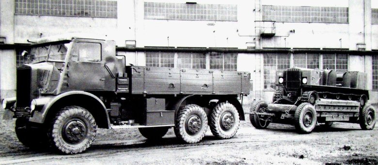 Грузовик praga v3s