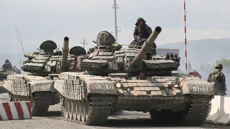 Т72 в южной осетии