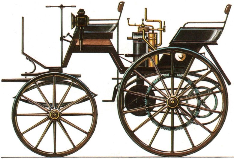 Карл бенц и готлиб даймлер первый автомобиль