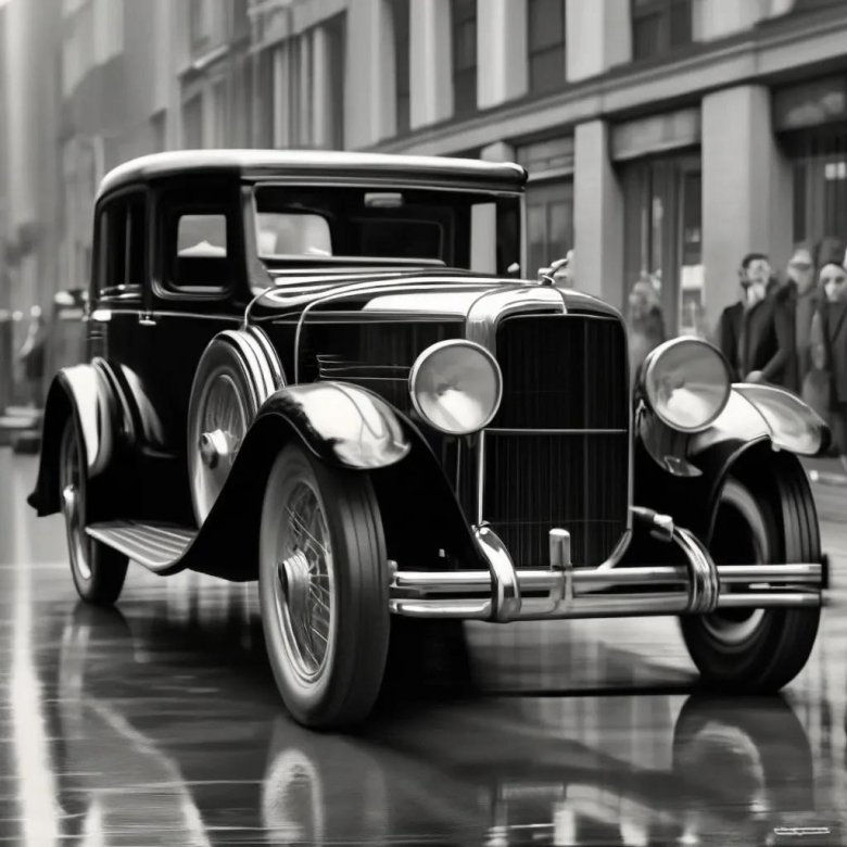 Машина ретро