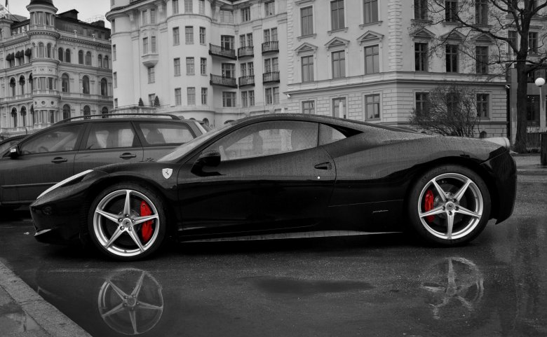 Ferrari 458 italia красная