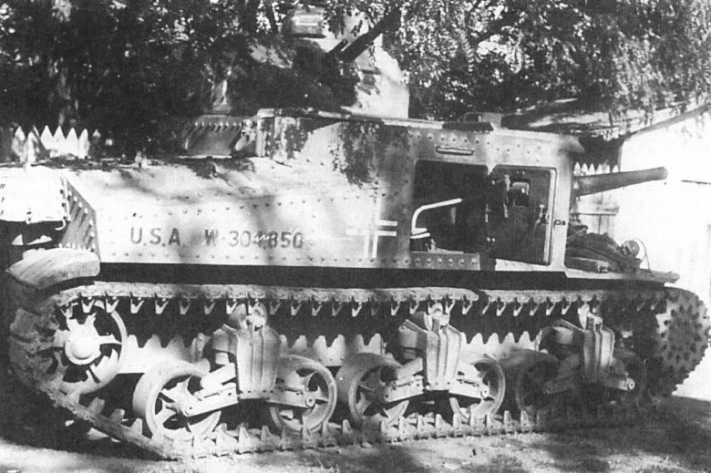 Трофейные танки шерман