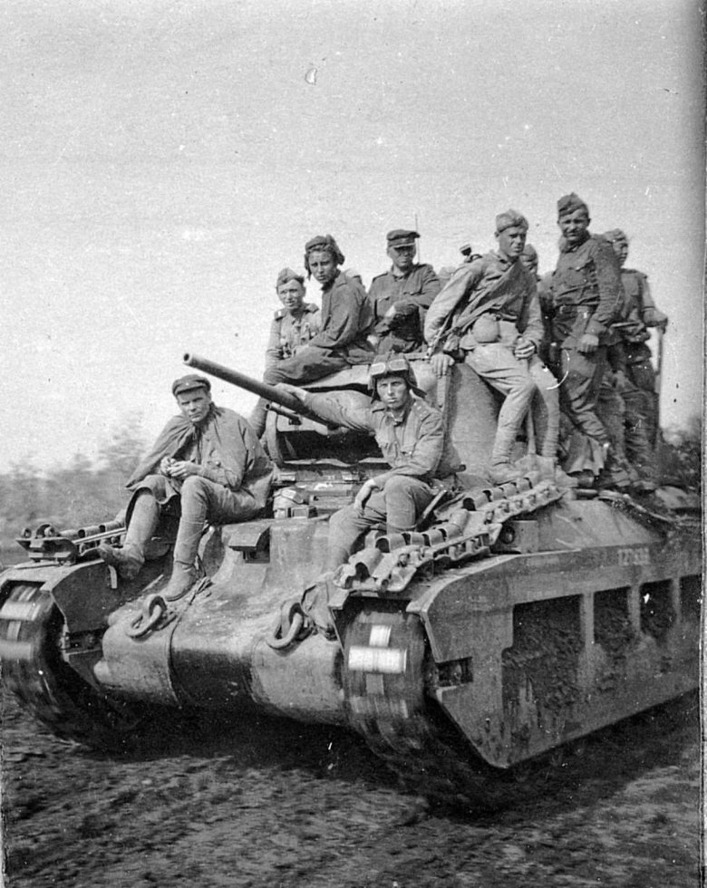 Танк матильда в красной армии