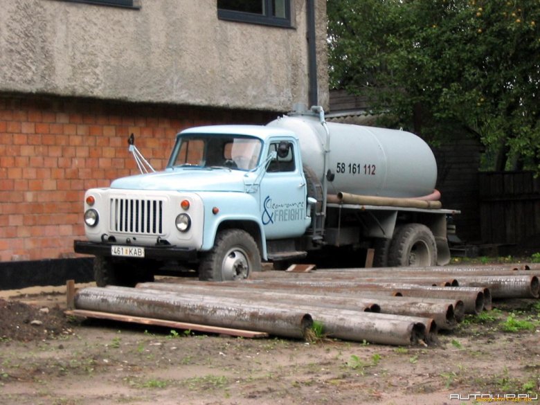 Газ 53 водовозка