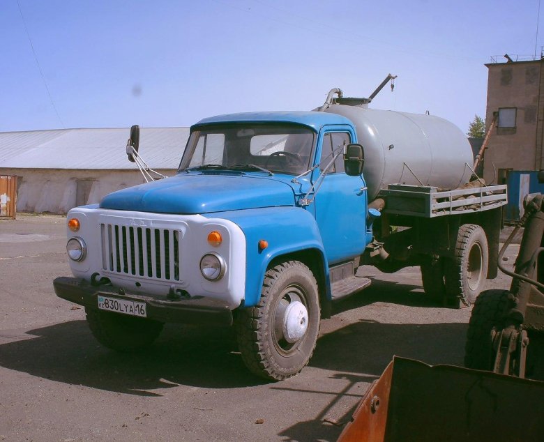 Газ 53 ассенизаторская