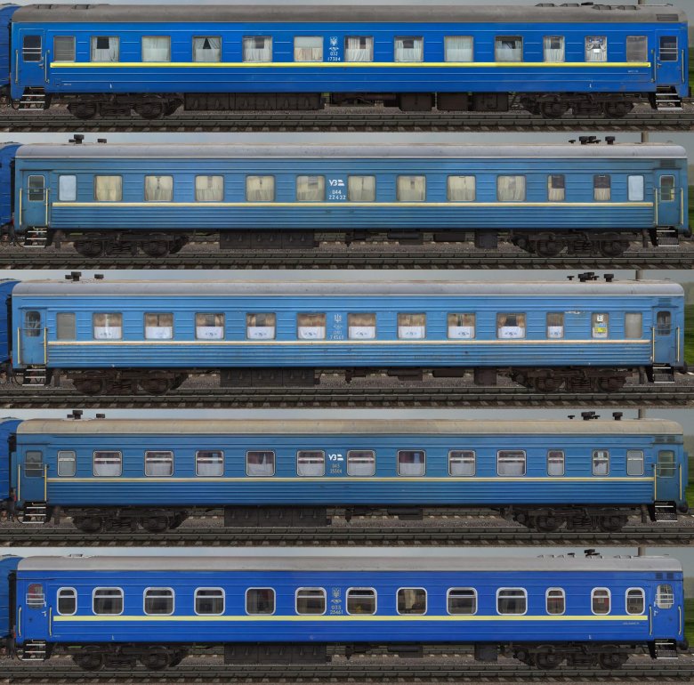 Пассажирские вагоны