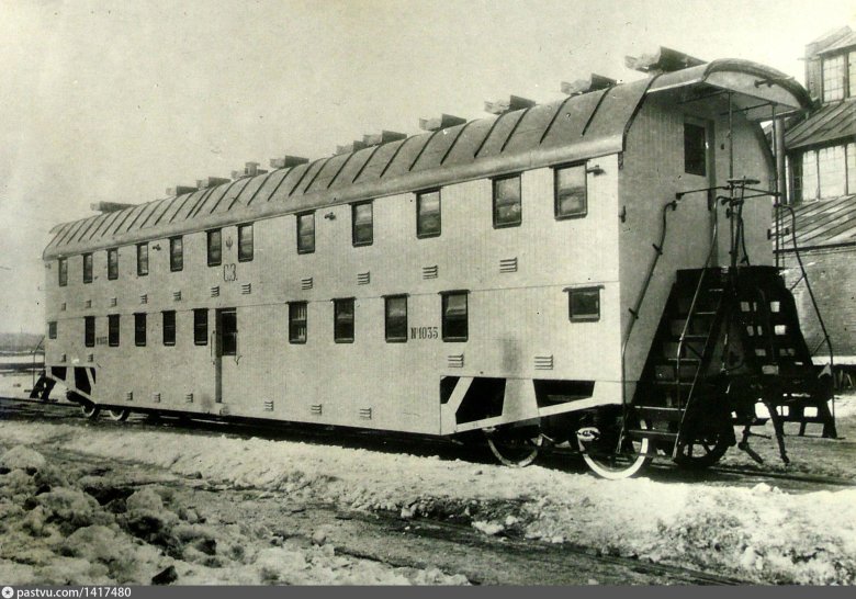 Двухэтажный вагон 1905 год российская империя