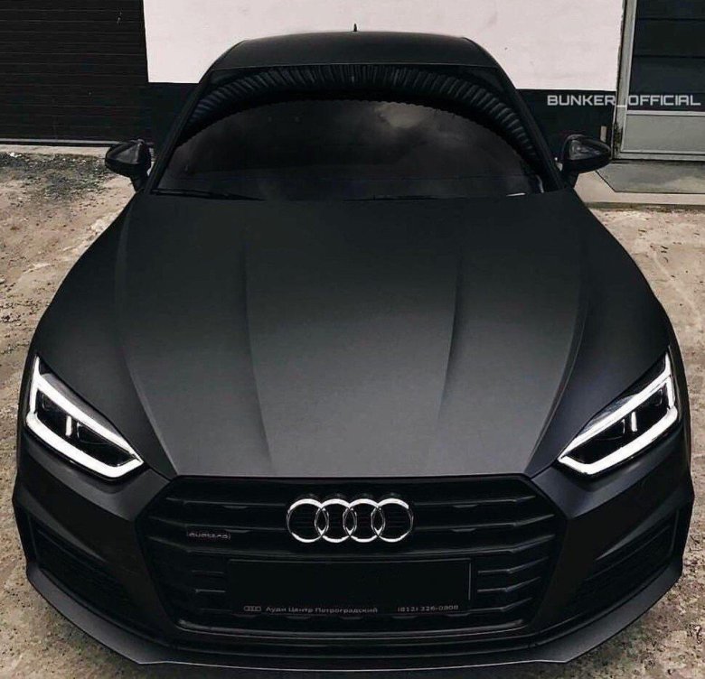 Ауди а9 черная матовая