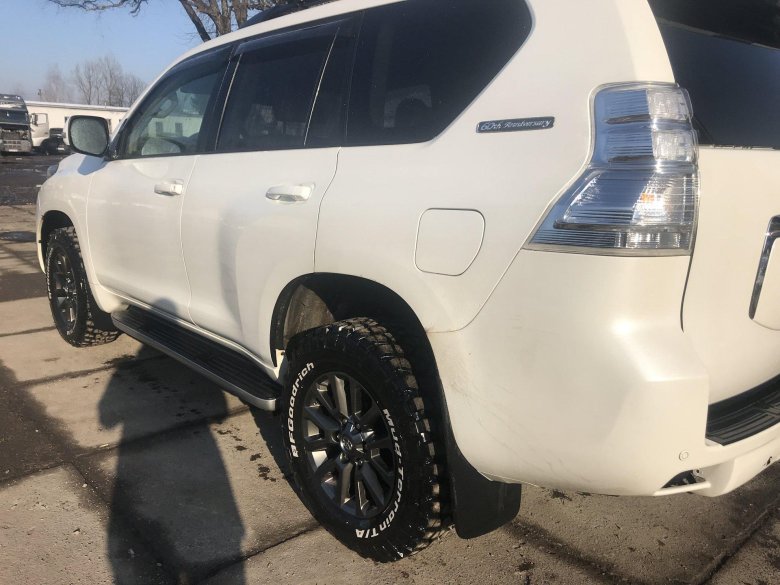 Колеса на toyota land cruiser prado 150