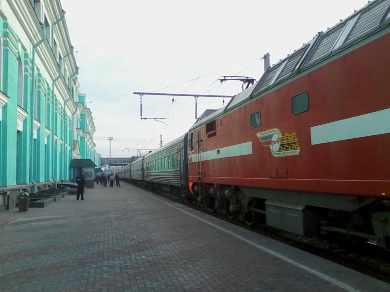 Станция омск пассажирский