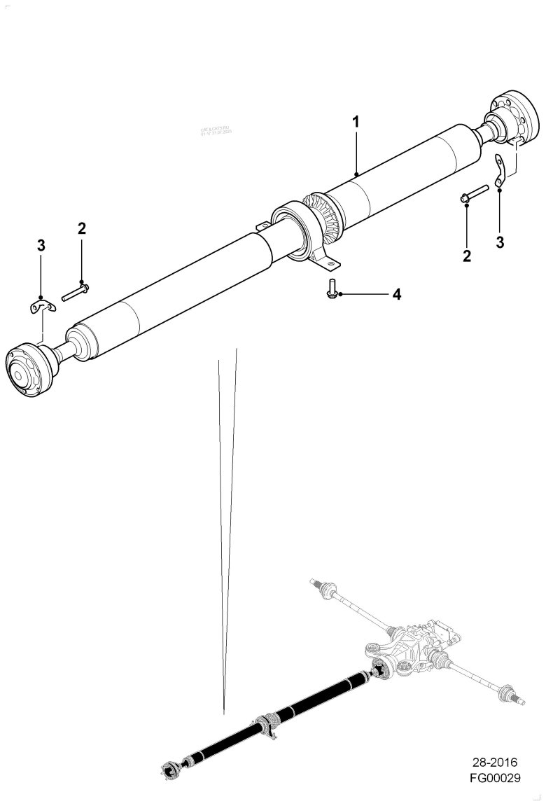 Карданного вала
