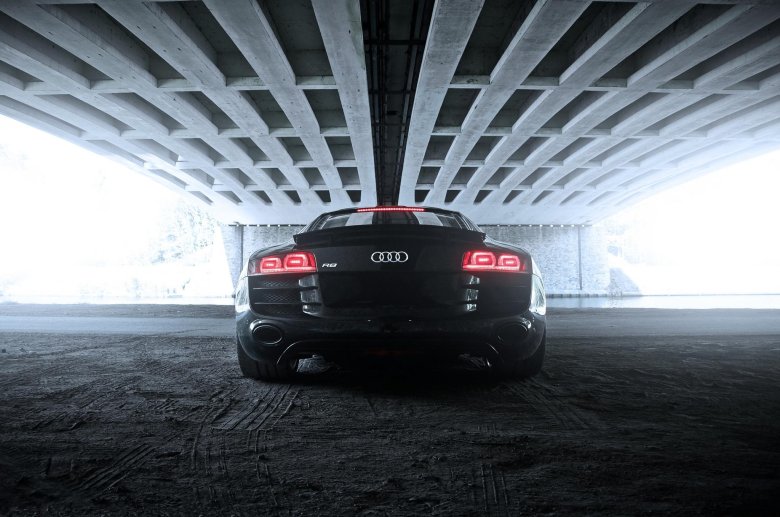 Audi r8 black