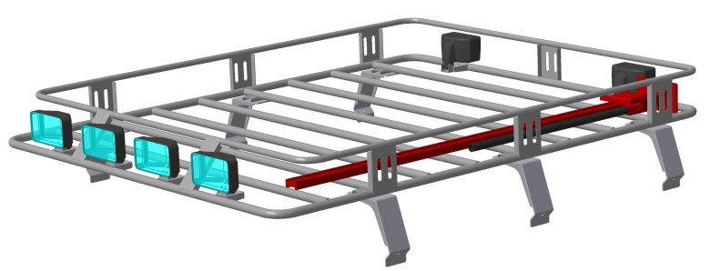 Oj багажник экспедиционный на уаз хантер