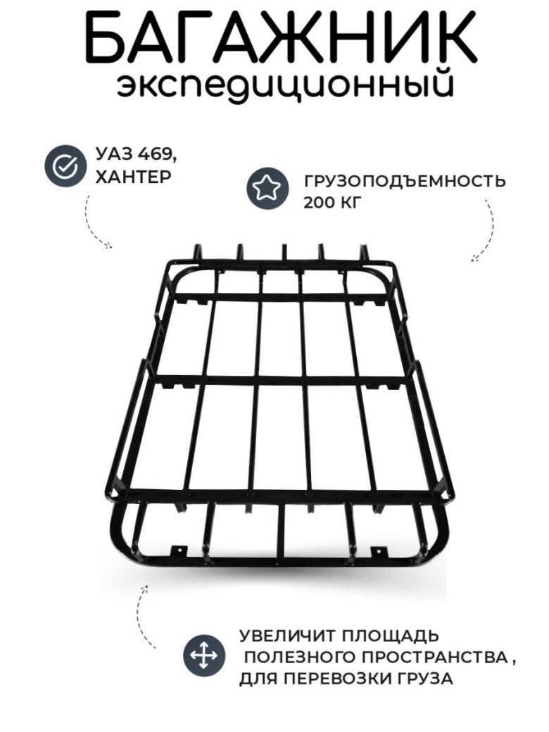 Багажник на уаз хантер
