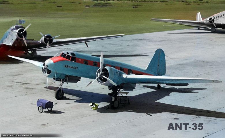 Ил 12 пассажирский самолёт