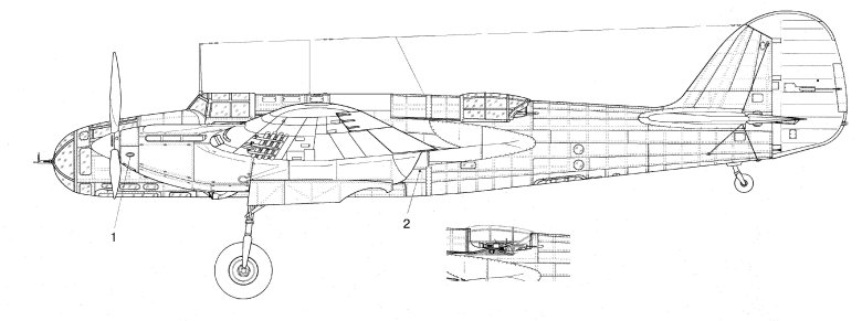 Ил 2 штурмовик чертежи